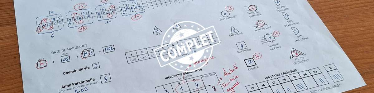 Formation Numérologie & Psychogénéalogie