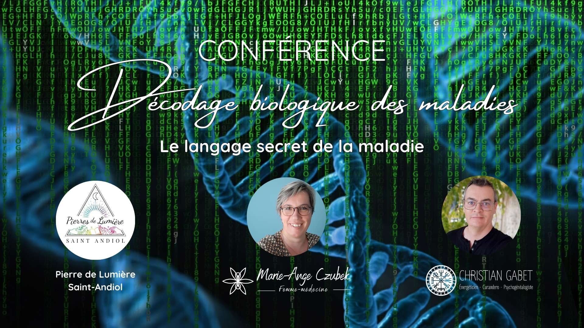 Conférence sur le décodage biologique des maladies